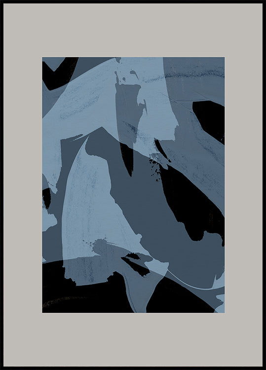 Abstract Brush Strokes 60Y - Posterbox