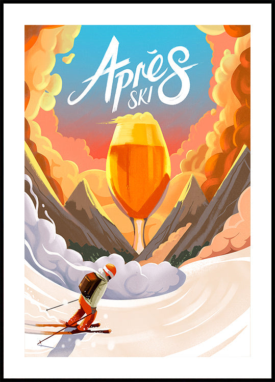 Apres Ski Plakat - Posterbox