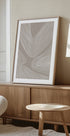 Flowing Contours Line Art Plakat - Posterbox