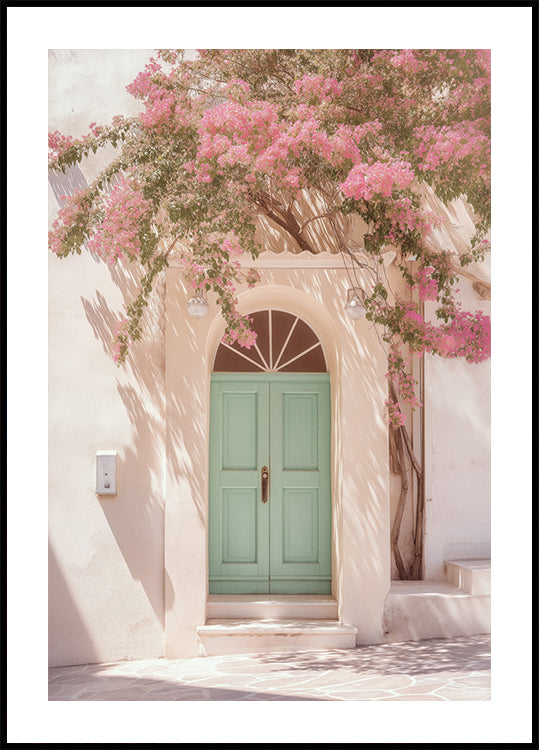 Pastel Doorway - Blooming Floral Entrance (NEW) - Posterbox
