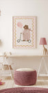 Bear with Pink Balloon (NEW) - Posterbox