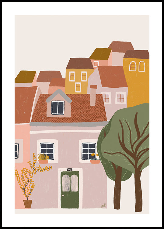 Lisbon Street Plakat - Posterbox