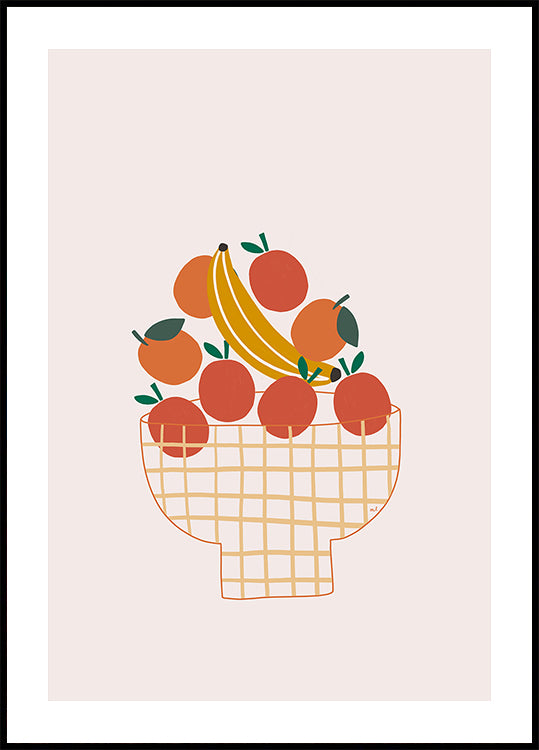 Colorful Fruit Bowl (NEW) - Posterbox