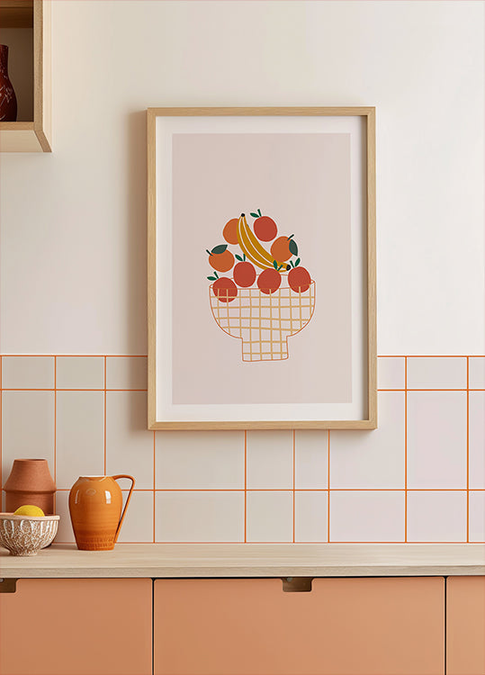 Colorful Fruit Bowl (NEW) - Posterbox