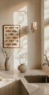 Fishes In Geometrics Nº4 Plakat - Posterbox