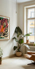 Vibrant Tiger Gaze Plakat - Posterbox