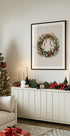 Christmas Wreath Plakat - Posterbox