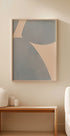 Curved Balance, Abstract Shapes Plakat - Posterbox