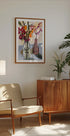 Still Life With Mason Jar and Flowers Plakat - Posterbox