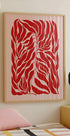 Red Leaf Harmony Plakat - Posterbox