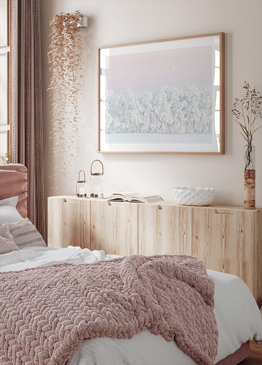 Pink winter magic Plakat - Posterbox