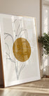 Line Leaf Harmony Plakat - Posterbox