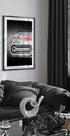 American classic car Coronet 1959 front view Plakat - Posterbox