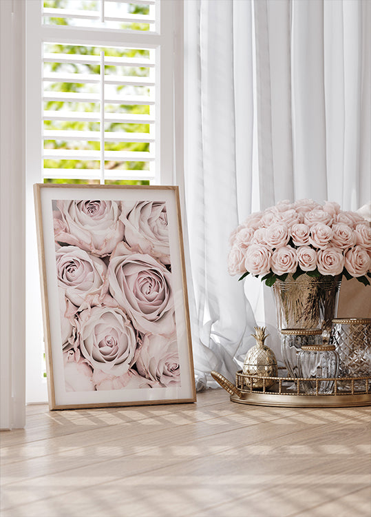 Pink Roses No 01 - Posterbox