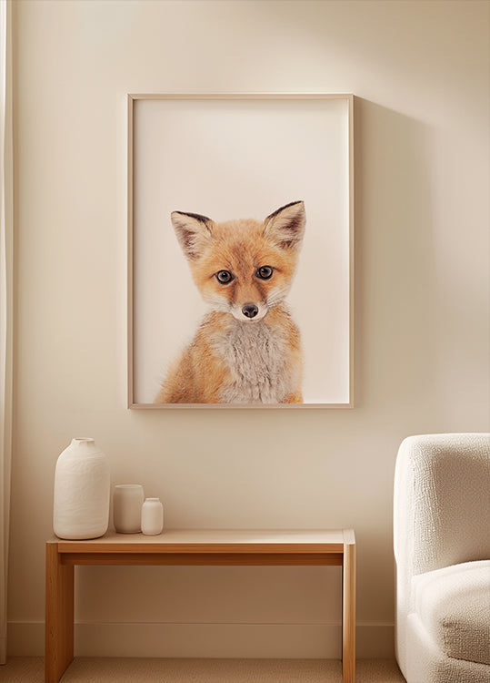 Baby Fox Plakat - Posterbox
