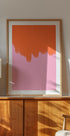 Orange Over Blossom Plakat - Posterbox