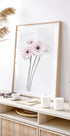 Pink Flowers  Plakat - Posterbox