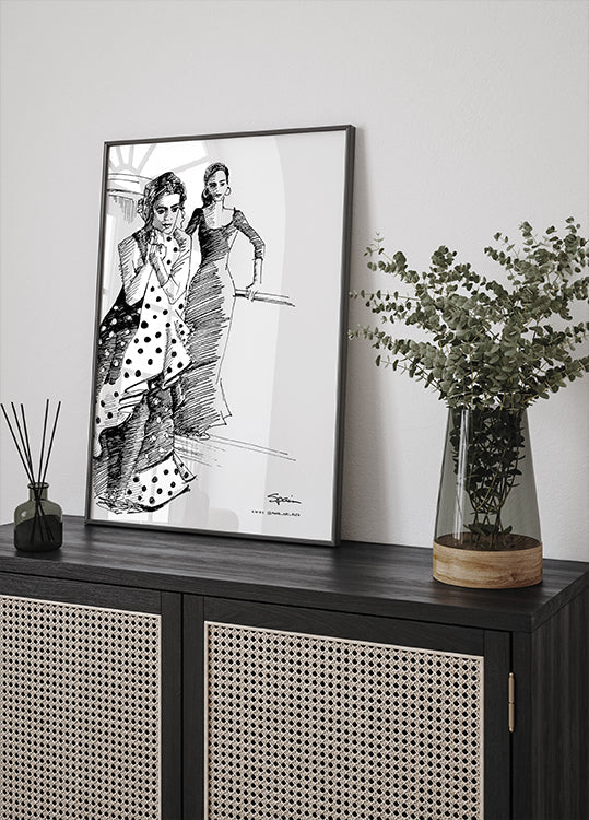 FLAMENCO DANCERS Plakat - Posterbox
