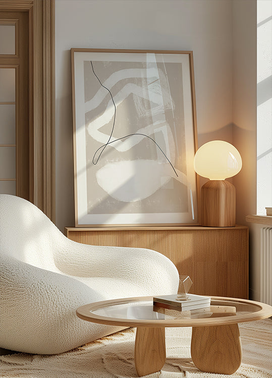 Organic Lines And Shapes - Posterbox