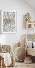 Leopard Sleeping Polkadots Plakat - Posterbox