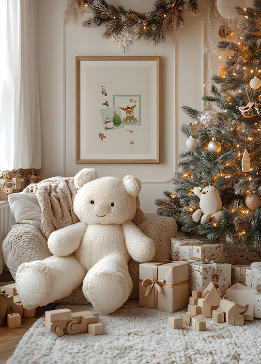 Christmas Postcard Memories Plakat - Posterbox