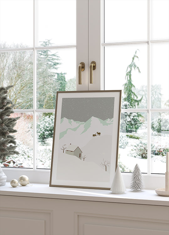 Winter view Plakat - Posterbox