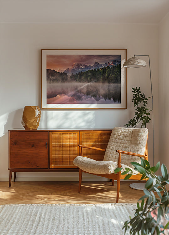 Sunrise at the Lake - Posterbox