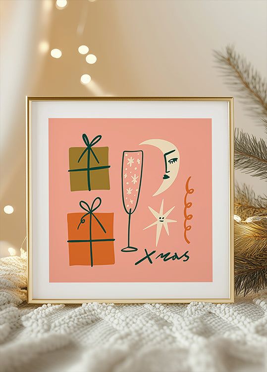 Happychristmasno11 Plakat - Posterbox
