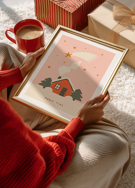 A magical time at Christmas Plakat - Posterbox