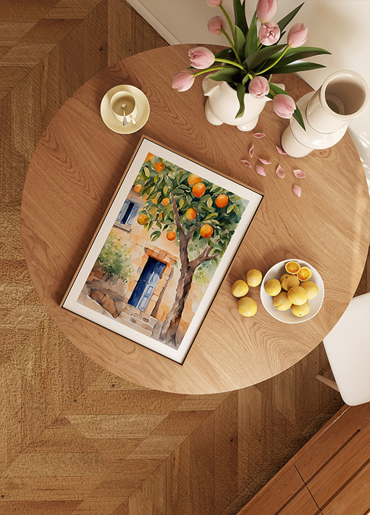 Orange Tree Plakat - Posterbox
