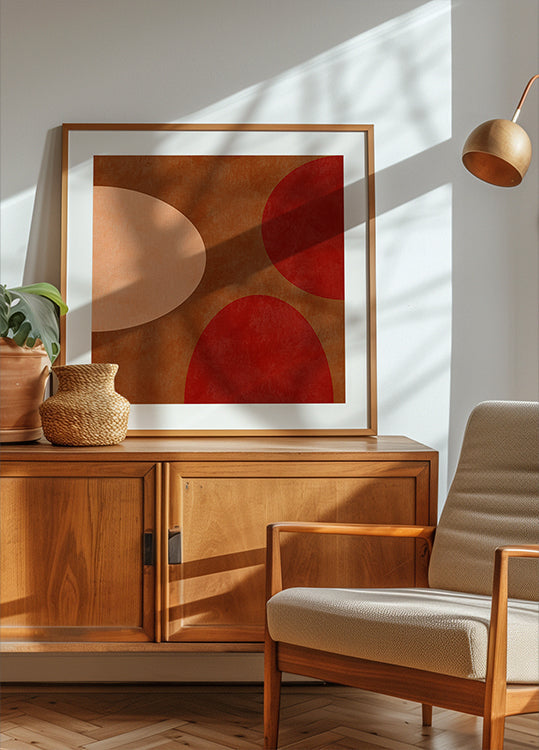 Autumn Mid Century Earthy 24 Plakater - Posterbox