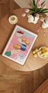 With Love From Lisbon - Food and Travel Art Plakat - Posterbox