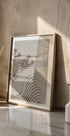 Mud Texture 14 Beige  Plakat - Posterbox