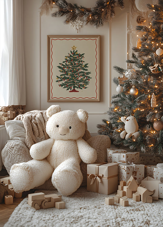 Christmas tree Plakat - Posterbox