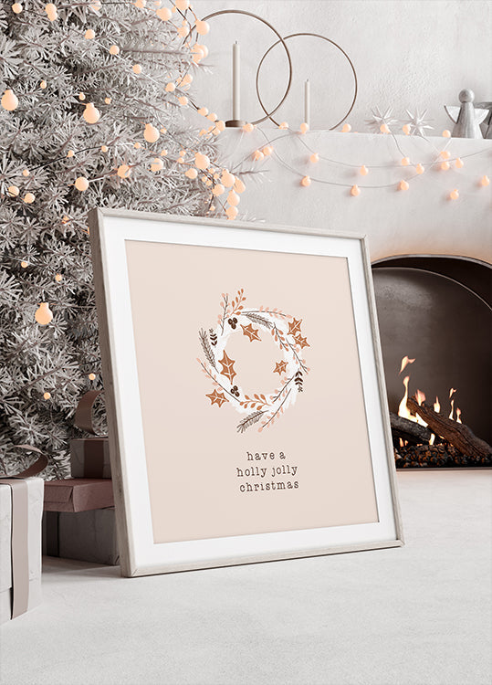 Have a Holly Jolly Christmas Plakat - Posterbox