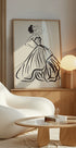 Elegant Woman Sketch Plakat - Posterbox