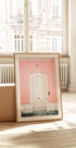 The white door Lisbon Plakat - Posterbox