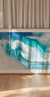 When the ocean turns into blue fire Plakat - Posterbox