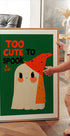 Charming Ghost Whimsy Plakat - Posterbox