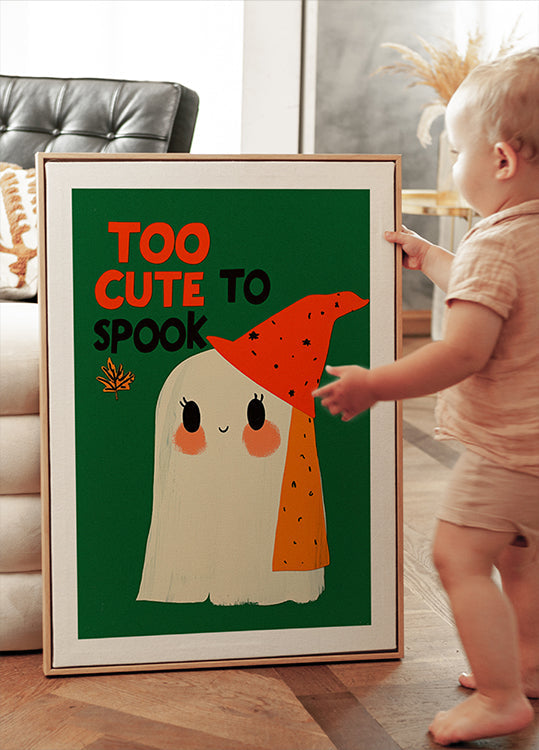 Charming Ghost Whimsy Plakat - Posterbox