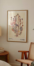Watercolor print collection. Flower market - Madrid - Posterbox