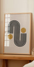 Curved Harmony Plakat - Posterbox