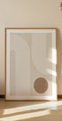 Beige Arc Plakat - Posterbox