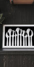 Spoons Abstract:  Forest Plakat - Posterbox