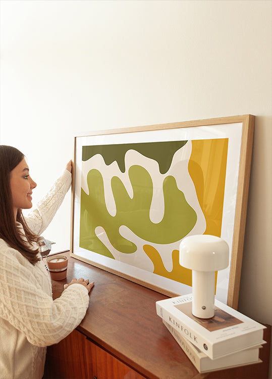 Modern Colorful Shapes - Posterbox