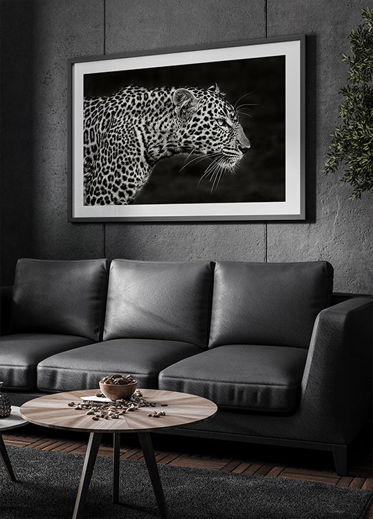 Leopard Close Up Plakat - Posterbox