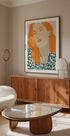 Portrait of a Woman with Orange Hair Plakat - Posterbox