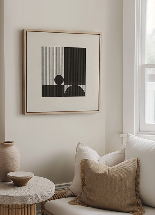Geometric Harmony Plakat - Posterbox