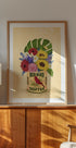 Flowers In a Vintage Coffee Can Plakat - Posterbox
