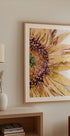 Golden sunflower Plakat - Posterbox